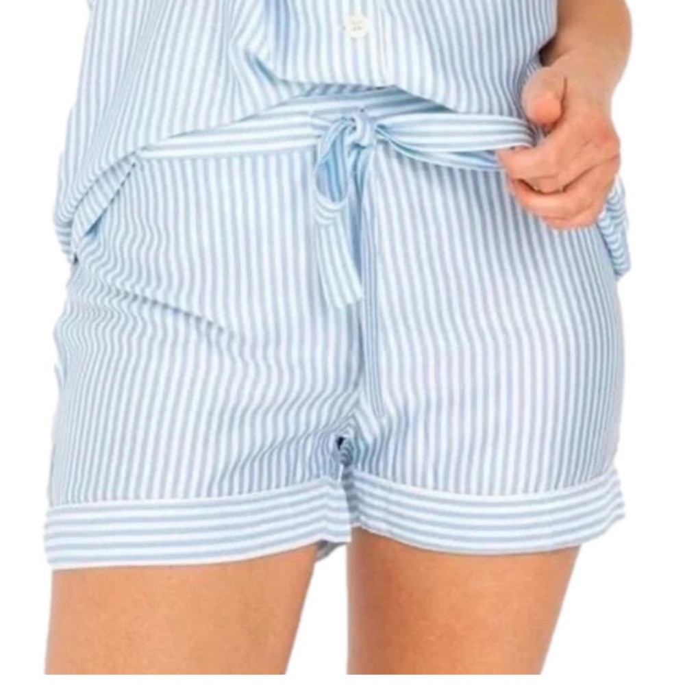 Ettitude Blue and White Striped Pajama Set- ‼️bottoms ONLY ‼️